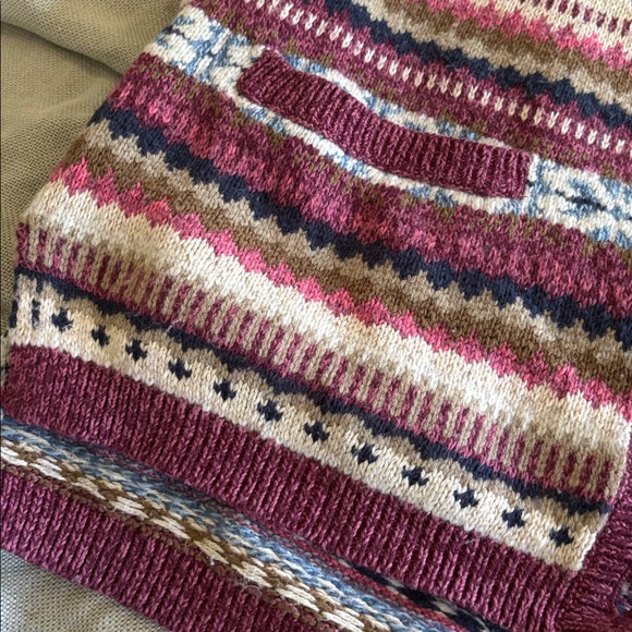 Sundance FairIsle Patterned Cardigan new condition sz S - Picture 7 of 9